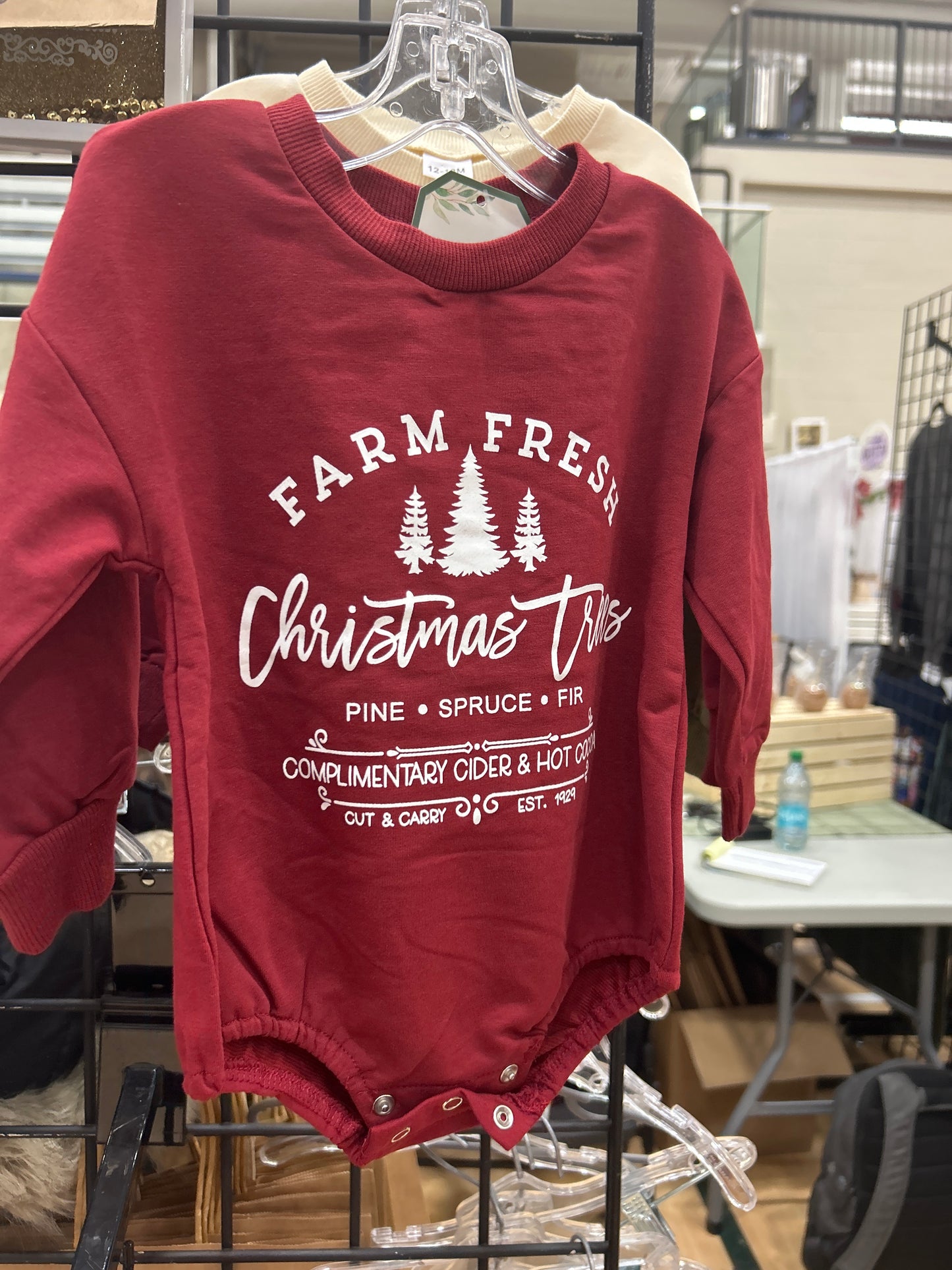 Farm Fresh Tree Romper