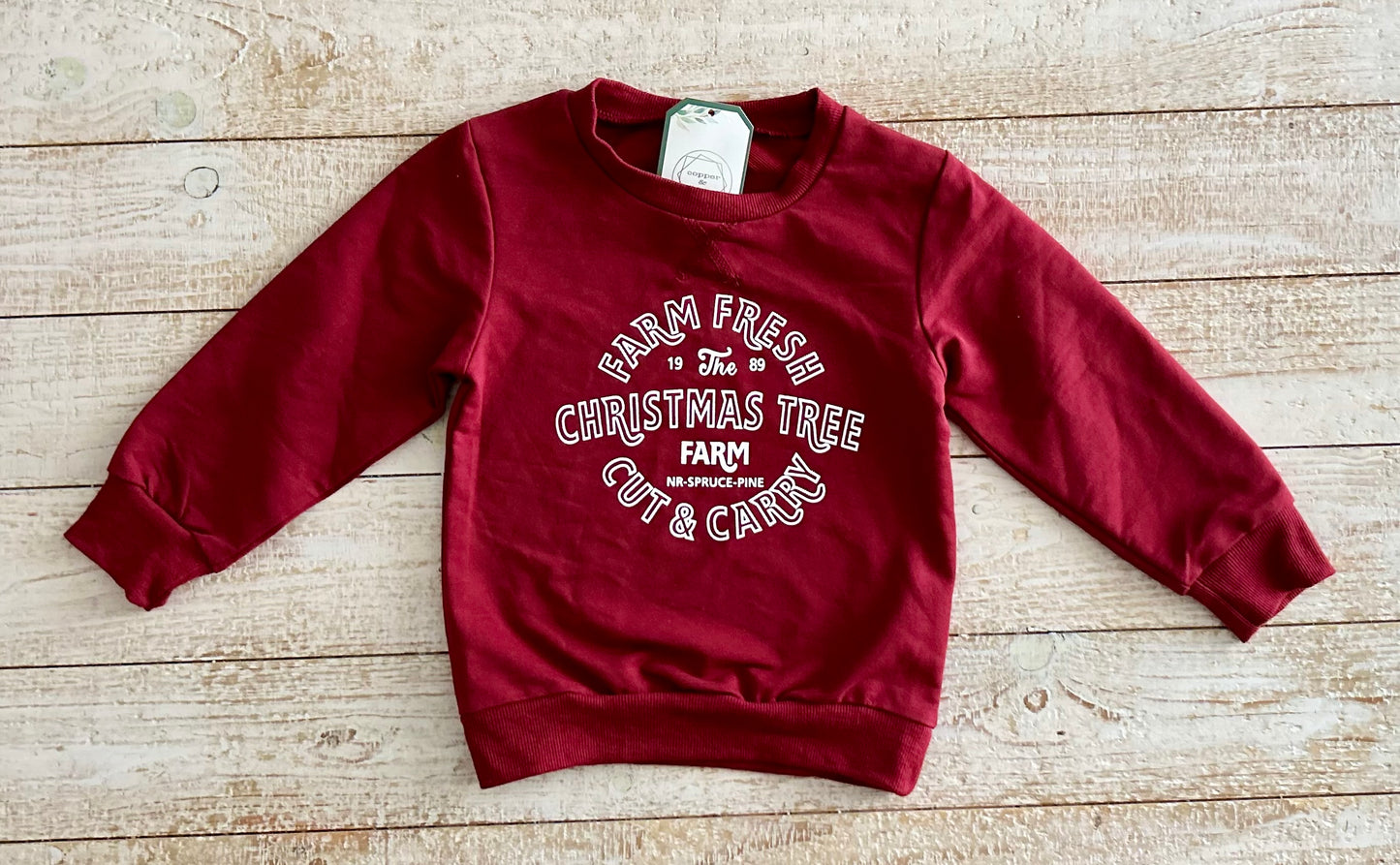 Farm Fresh Xmas Sweater