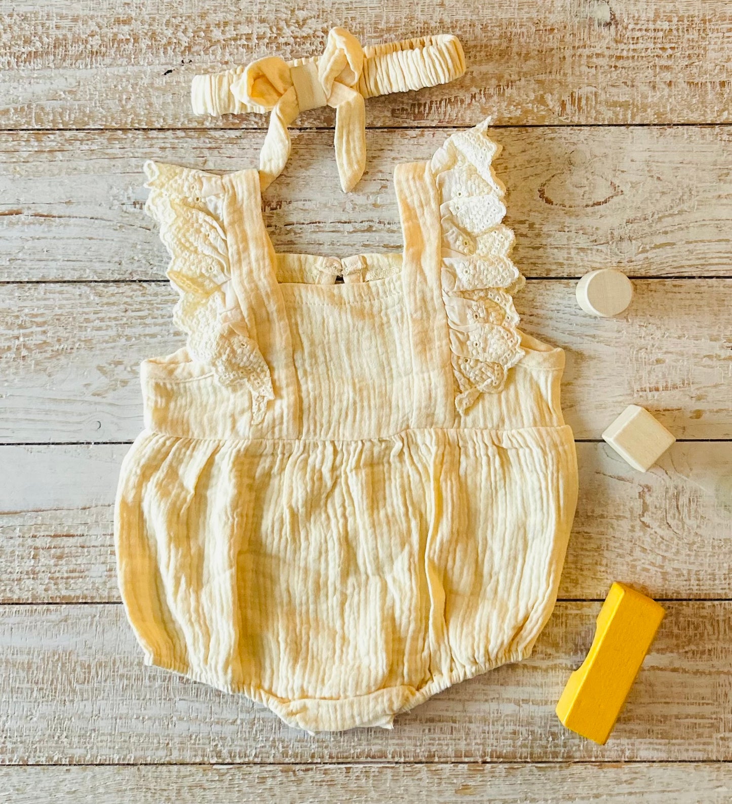 Baby Yellow Romper