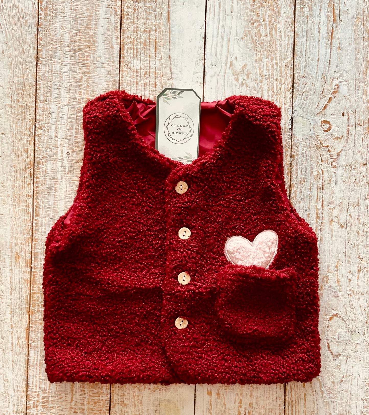 Sherpa Red Vest