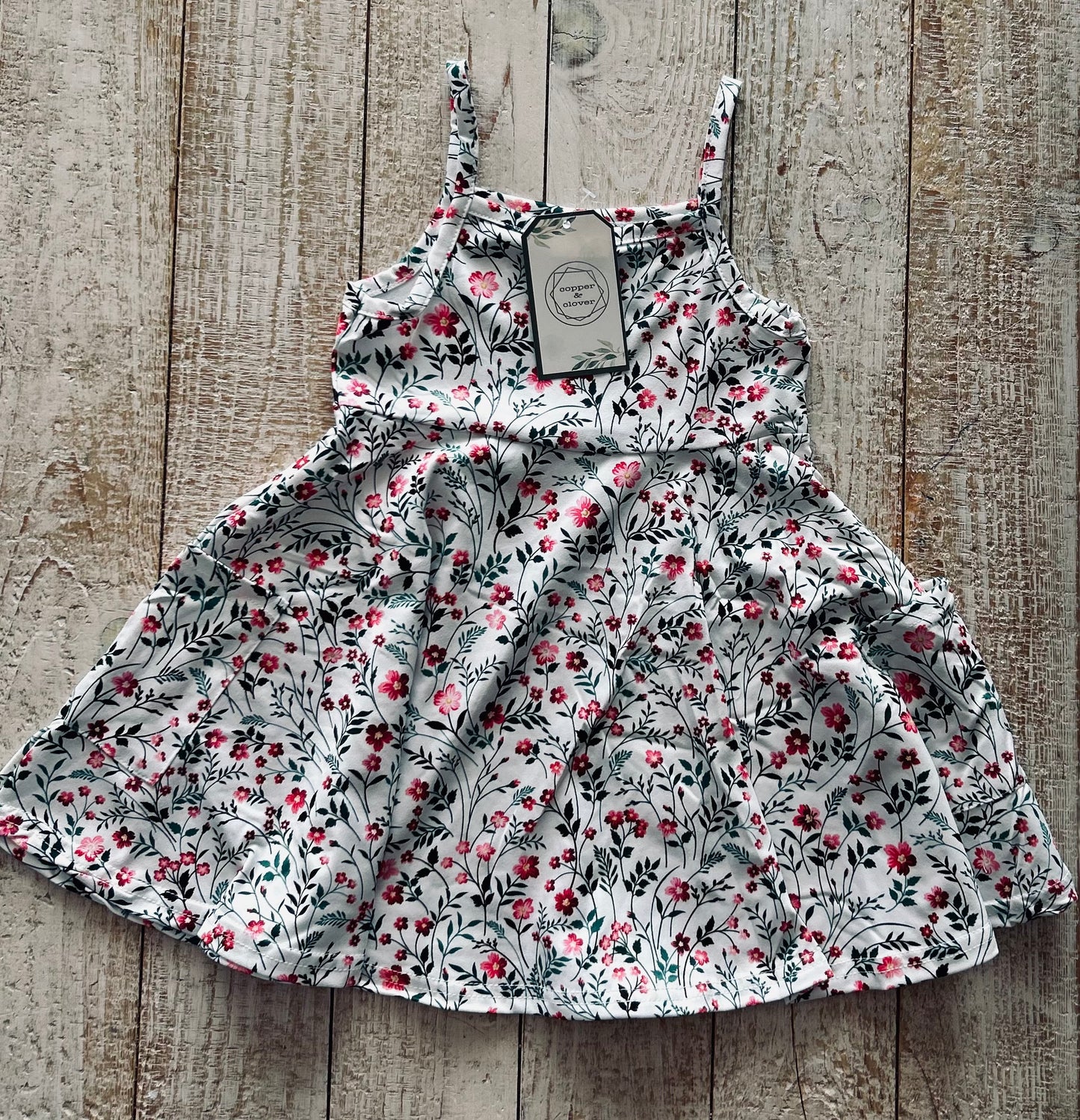 Pocket Floral Dress