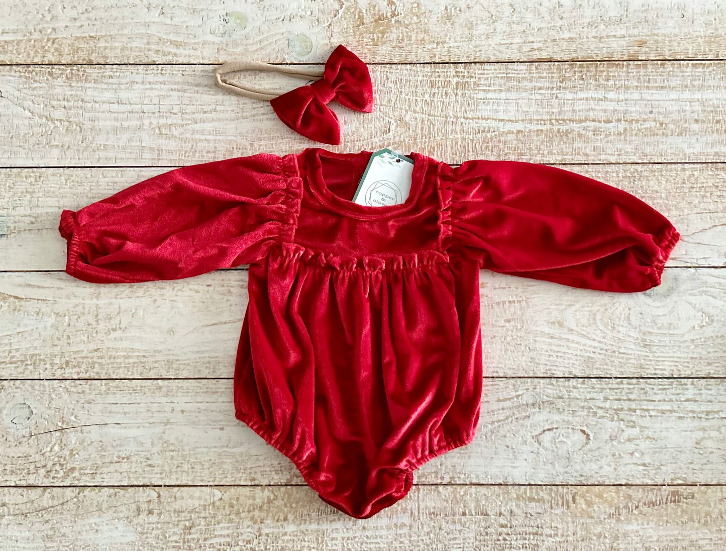 Velvet Rompers