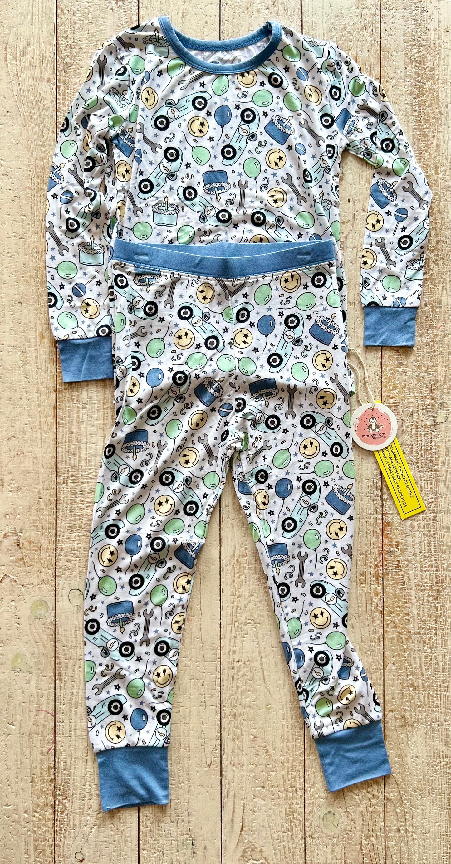 Racecar 2 Piece Bamboo Jammies